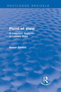 صورة الغلاف: Point of View (Routledge Revivals) 1st edition 9781138779471