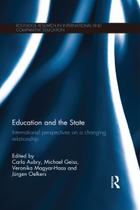 Imagen de portada: Education and the State 1st edition 9781138777859