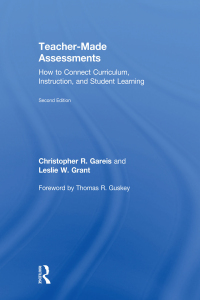 Omslagafbeelding: Teacher-Made Assessments 2nd edition 9781138776128