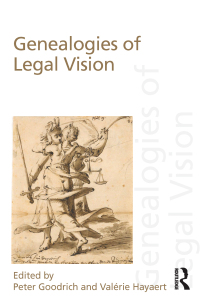 Immagine di copertina: Genealogies of Legal Vision 1st edition 9780415749060
