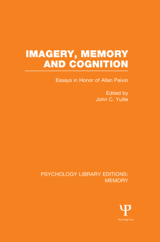 Cover image: Imagery, Memory and Cognition (PLE: Memory) 1st edition 9781848724235