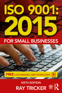Cover image: ISO 9001:2015 for Small Businesses 6th edition 9781138025820