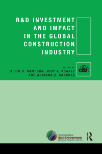 Cover image: R&D Investment and Impact in the Global Construction Industry 1st edition 9780415859134