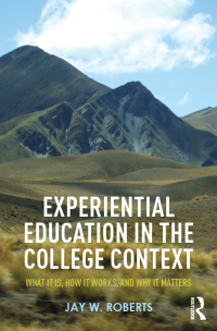 Cover image: Experiential Education in the College Context 1st edition 9781138025592