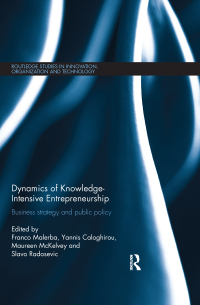 Cover image: Dynamics of Knowledge Intensive Entrepreneurship 1st edition 9781138025288