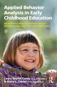 Imagen de portada: Applied Behavior Analysis in Early Childhood Education 1st edition 9781138025127