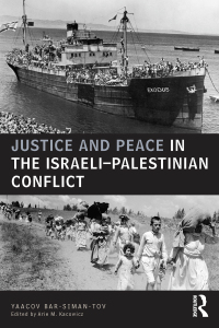 Imagen de portada: Justice and Peace in the Israeli-Palestinian Conflict 1st edition 9781138024854