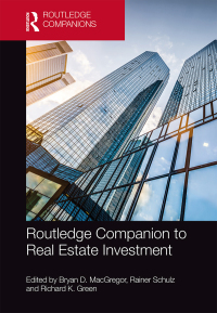 Cover image: Routledge Companion to Real Estate Investment 1st edition 9781138020788