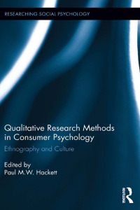Cover image: Qualitative Research Methods in Consumer Psychology 1st edition 9781138023499