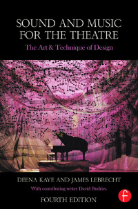Omslagafbeelding: Sound and Music for the Theatre 4th edition 9781138023420