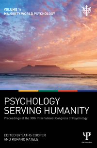 Omslagafbeelding: Psychology Serving Humanity: Proceedings of the 30th International Congress of Psychology 1st edition 9781848722552