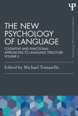 表紙画像: The New Psychology of Language 1st edition 9781848725935