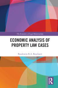 Imagen de portada: Economic Analysis of Property Law Cases 1st edition 9781032173115