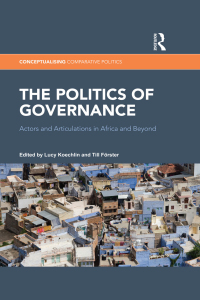 Omslagafbeelding: The Politics of Governance 1st edition 9781138287198