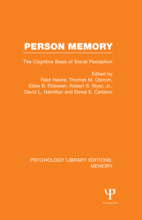 表紙画像: Person Memory (PLE: Memory) 1st edition 9781848724099