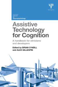 Cover image: Assistive Technology for Cognition 1st edition 9781848724020