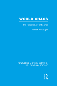 Cover image: World Chaos 1st edition 9781138013612