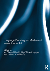 Imagen de portada: Language Planning for Medium of Instruction in Asia 1st edition 9781138013094