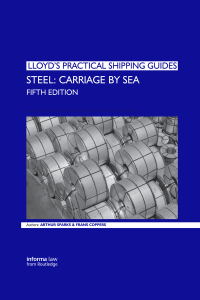 Cover image: Steel Carriage by Sea 5th edition 9781843118633
