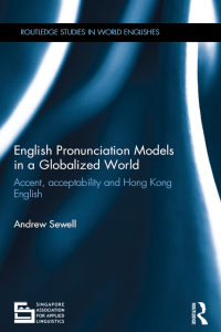 Cover image: English Pronunciation Models in a Globalized World 1st edition 9780367133832