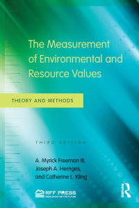 Imagen de portada: The Measurement of Environmental and Resource Values 3rd edition 9780415501576