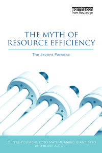 Cover image: The Myth of Resource Efficiency 1st edition 9781844078134