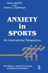 Cover image: Anxiety In Sports 1st edition 9781560321439