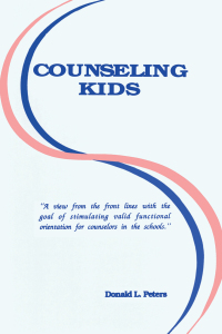 Cover image: Counseling Kids 1st edition 9781559590303