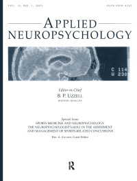 صورة الغلاف: Sports Medicine and Neuropsychology 1st edition 9780805896152