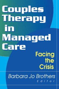 Cover image: Couples Therapy in Managed Care 1st edition 9780789008237