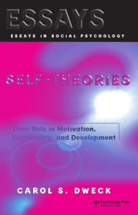 表紙画像: Self-theories 1st edition 9781841690247