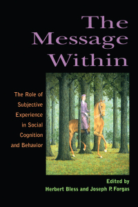 Cover image: The Message Within 1st edition 9780863776908