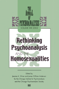 Titelbild: The Annual of Psychoanalysis, V. 30 1st edition 9781138009837