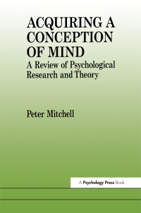 Imagen de portada: Acquiring a Conception of Mind 1st edition 9780863777363