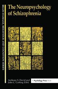 表紙画像: The Neuropsychology Of Schizophrenia 1st edition 9780863773372