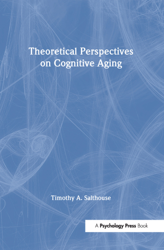 Imagen de portada: Theoretical Perspectives on Cognitive Aging 1st edition 9780805811704