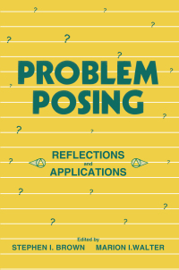 Cover image: Problem Posing 1st edition 9780805813319