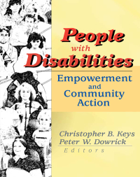 Immagine di copertina: People with Disabilities 1st edition 9780789013101