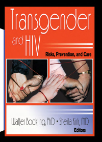 صورة الغلاف: Transgender and HIV 1st edition 9780789012685