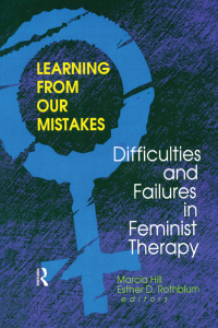 Cover image: Learning from Our Mistakes 1st edition 9780789006707