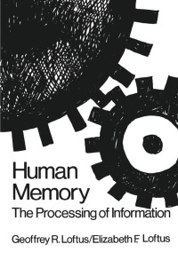 Imagen de portada: Human Memory 1st edition 9780898591354