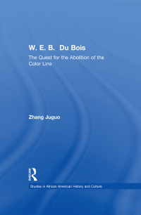 صورة الغلاف: W.E.B. Du Bois 1st edition 9780415762281