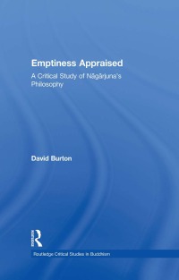 Omslagafbeelding: Emptiness Appraised 1st edition 9780415515214