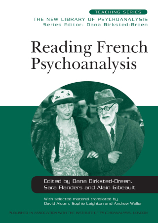 Cover image: Reading French Psychoanalysis 1st edition 9780415485029