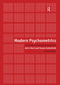 Titelbild: Modern Psychometrics 2nd edition 9780415203401