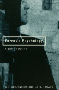 Cover image: Forensic Psychology 1st edition 9780415132909