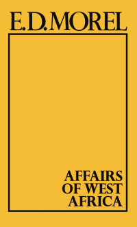 Cover image: Affairs of West Africa 1st edition 9780714617022