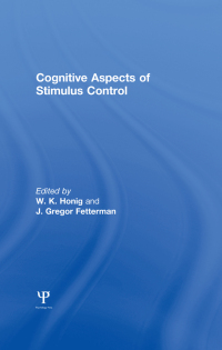 Omslagafbeelding: Cognitive Aspects of Stimulus Control 1st edition 9781138970045