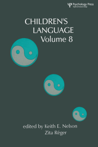 Imagen de portada: Children's Language 1st edition 9780805813678