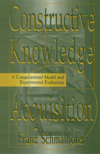 Imagen de portada: Constructive Knowledge Acquisition 1st edition 9781138876644